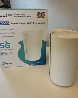 Deco X3000-5G Router 5G Mesh Wi-Fi 6 AX3000Mbp