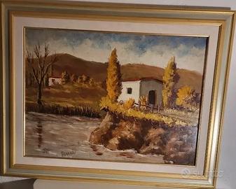Olio su tavoletta di Roberto Renai.