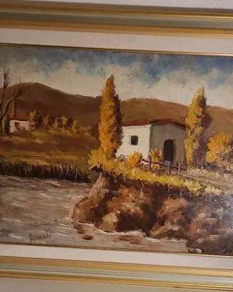 Olio su tavoletta di Roberto Renai.