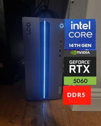 PC gaming DDR5 14th gen RTX 5060