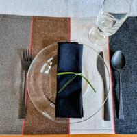 americani tovagliette 6 pezzi 100% cotone francese