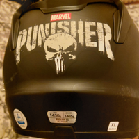 Casco moto Hjc Rpha11 Punisher marvel