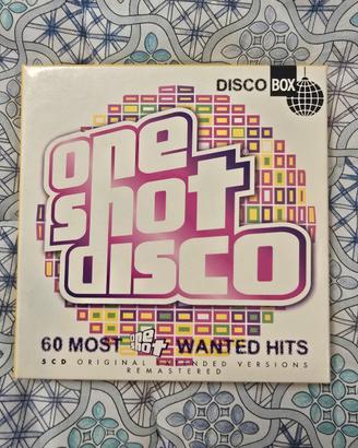 ONE SHOT DISCO BOX 5 CD RARO FUORI CATALOGO