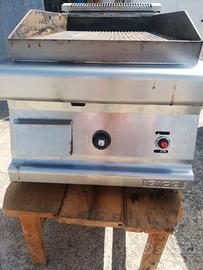 Piastra professionale a gas