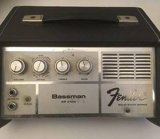 TESTATA AMPLI FENDER BASMANN SP 3100 VINTAGE