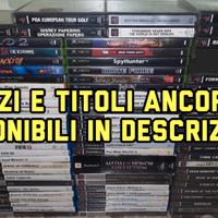 Giochi per Playstation 2, Playstation 1 e XBOX