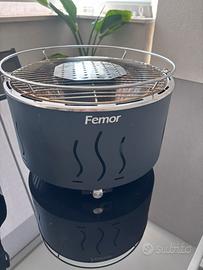 Barbecue a carbonella senza fumo