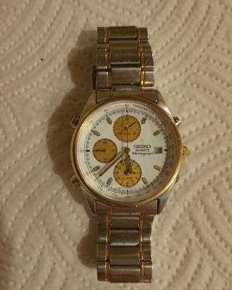Seiko Quartz Chronograph Alarm Vintage Originale