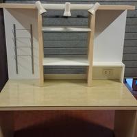 scrivania libreria ikea mike