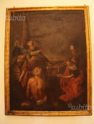 Dipinto olio su tela del '600