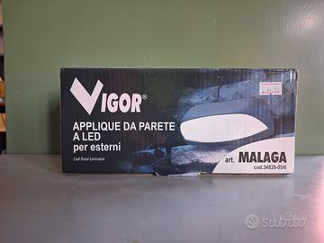 lampada applique a led da esterno