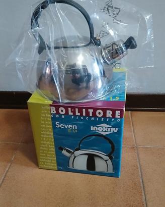 Bollitore con fischietto INOXRIV