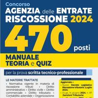 MANUALE AGENZIA delle ENTRATE CONCORSO 2024