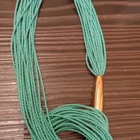 collana verde acqua 