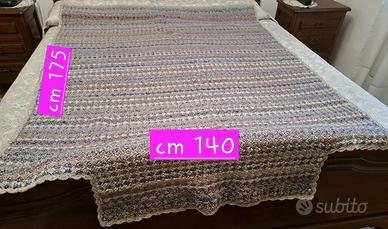 coperta per letto singolo fatta a mano