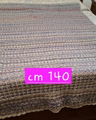 coperta per letto singolo fatta a mano