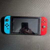 Nintendo Switch + SOLO joycon sinistro + case