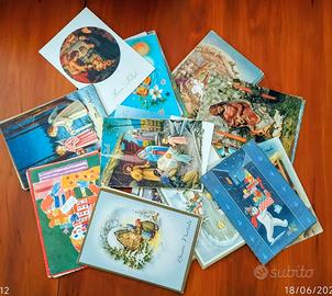 Cartoline natalizie anni 60 