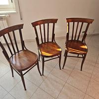 Sedie vintage tipo bistrot