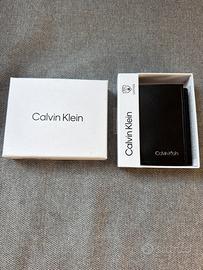 Portafoglio nero Calvin Klein