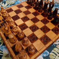 Scacchiera vintage anni '50