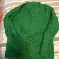 Maglione verde smeraldo