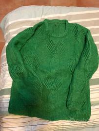 Maglione verde smeraldo