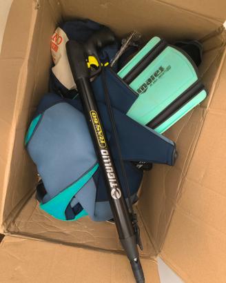 Set completo per pesca subacquea