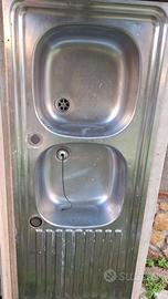 LAVELLO DOPPIA VASCA CON SCIVOLO - Guidonia