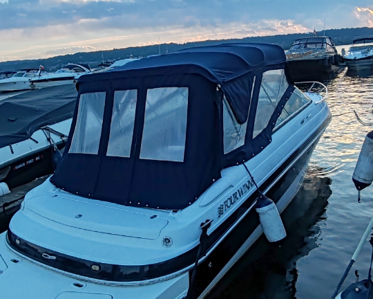 Barca a motore Motoscafo Four Winns 245