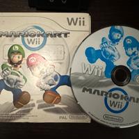 Mario Kart Wii+wheel originale Nintendo sigillata