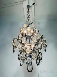 Lampadario  vintage Oscar Torlasco anni 70