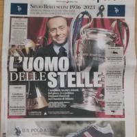 Gazzetta dello sport del 13/06/2023 morte Silvio B