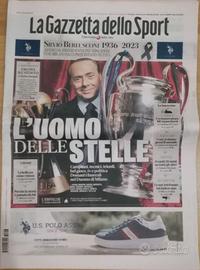 Gazzetta dello sport del 13/06/2023 morte Silvio B