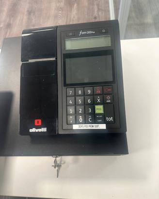 registratore di cassa olivetti  form 200 plus