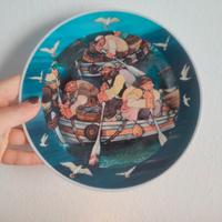 piatto Richard Ginori Giovanni Lazzarini 