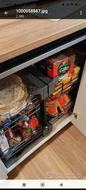 cestelli estraibili cucina Inoxa 