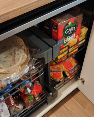 cestelli estraibili cucina Inoxa 