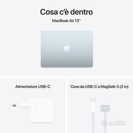 Apple MacBook Air 13'' con chip M4 2025 Celeste