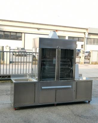 Girarrosto elettrico professionale