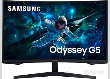 samsung monitor Odissey G5 curvo 32 pollici