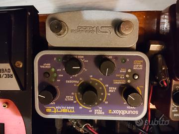 Pedale Source audio Manta basso filter + hothand 3