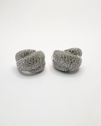 ORECCHINI oro 18 kt diamanti