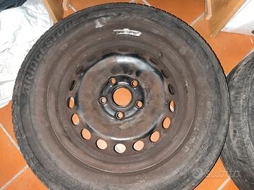 4 Gomme Cerchi in Acciaio 195/65 R15
