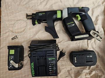 AVVITATORE FESTOOL DWC 18 4500 PER CARTONGESSO