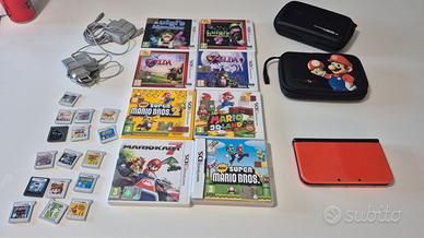 new 3ds xl orange e lotto giochi