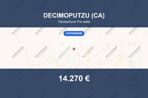 Immobile in asta di 300 m² a Decimoputzu
