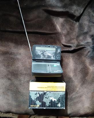 World time clock Radio Sony