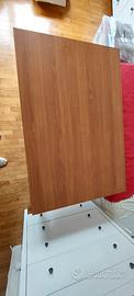 Tavolo 120x80 allungabile 170+4 sedie legno ferro