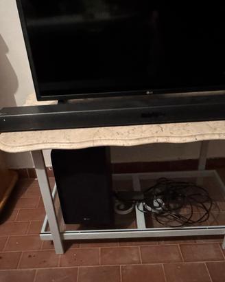 Sistema Soundbar LG 300W RMS con Subwoofer